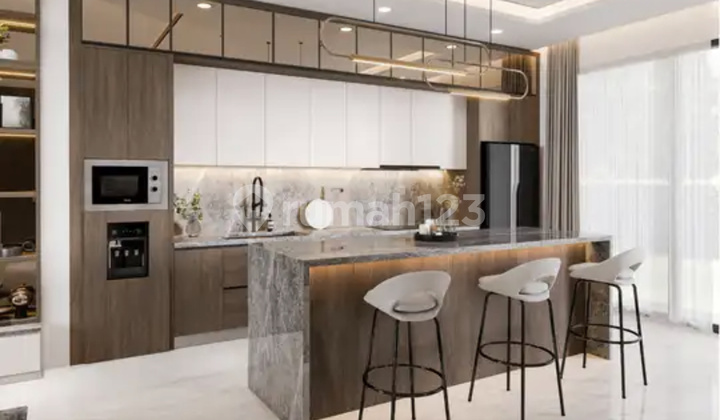 Installment 26 Million or 2.3 Billion House 70 sqm 7x10 Corner 2.5 Floors Pasadena Spring Roof Near Tzu Chi School PIK 2 2