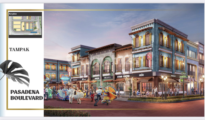 Jual Hanya 29 Juta Atau 4,8m Rukan Pasadena Walk 4,5x12,5 Festival Hoek 3,5 Lantai Samping Milenial Park Dan Si Mian Fo Pik2 - Sell Shop House Pasadena Walk 4,5x12,5 Hoek Festival 3,5 Floor Side Milenial Park And Si Mian Fo Pik 2