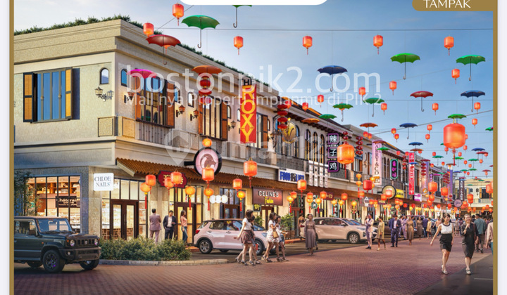 Jual Cicilan 76 Juta New Launching Rukan Ruko Heritage New Lau Pa Sat Street Lake Pik 2 4,5x12,5 Hoek 56 M2 2,5 Lantai Dp 0% Bisa Cicil 60x 1