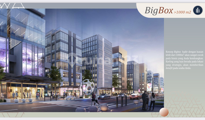 Hanya 31,5 Juta Atau Cicil 36x Jual Kavling Bigbox Pasir Putih Boulevard 30x35 1050 M2 Pik 2 - Sell Land For Commercial Pasir Putih Boulevard 1050 Sqm Pik2 Big Box