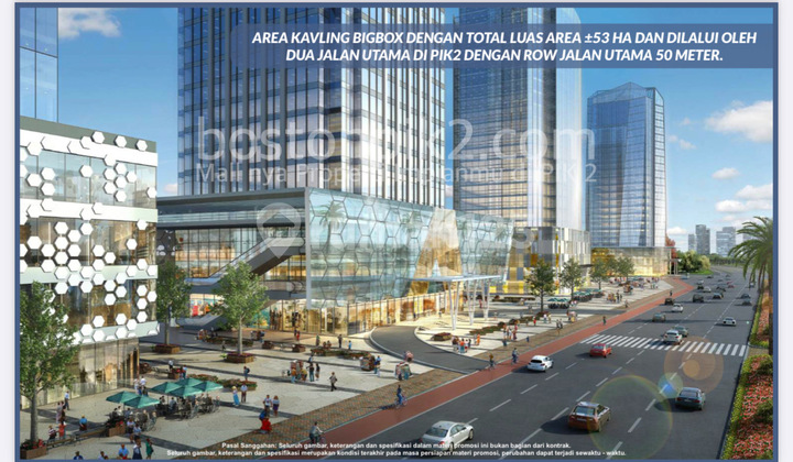 Jual Cicilan 45 Juta Big Box Tanah Kavling Centre Point Blok Kcp 6 Pik 2 4523 M2 4500 M2 Dp 0% Selama 36x Eksklusif Terbaik