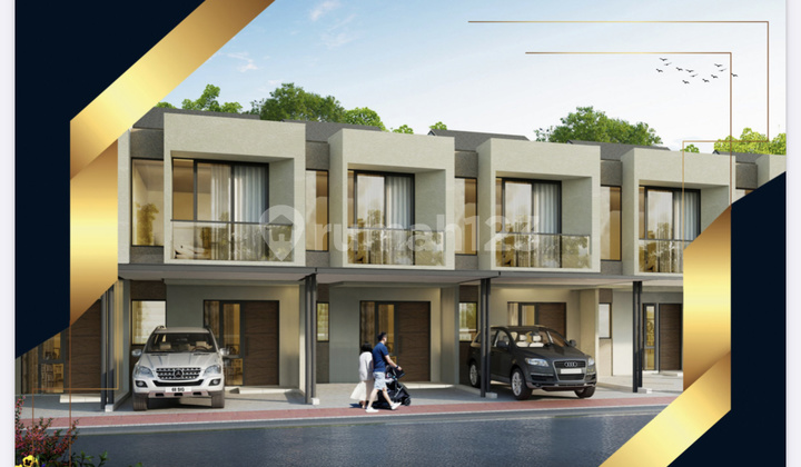 Jual Hanya 6 Juta Rumah Baltimore Pik 2 4,5x10 Brown 45 M2 Program Dp 0% Selama 18 Bulan - Sell Only 6 Million House Milenial Baltimore Pik2 4,5x10 45 Sqm 2 Floor