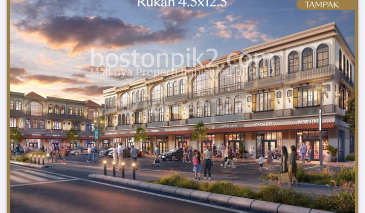 Jual Cicilan 31 Juta Rukan Ruko Hadap Lau Pa Sat Pik 2 4,5x12,5 Lt 56 M2 3,5 Lantai Atau Dp 0% Cicil 60x Tanpa Bunga