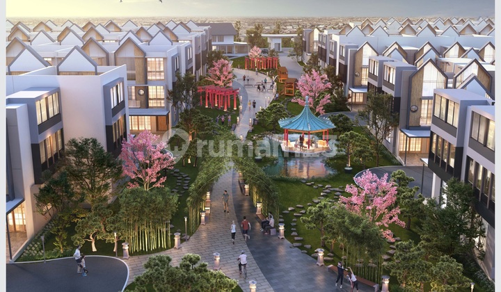 Jual Cicil 17 Juta Atau 2,3 Milyar Rumah Sapporo Residences 6,5x10 Ayame Hoek 2 Lantai Samping Pasir Putih Villa Pik2 - Sell House Sapporo 6,5x10 Ayame Corner 2 Floor Side Of Pasir Putih Villa Pik 2