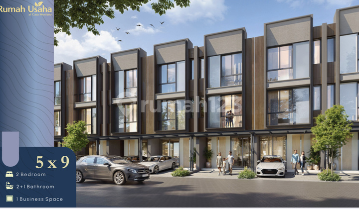 Jual 8 Juta Atau 1,7m New Rumah Usaha At Casa Montana Pik2 3 Lantai - Sell Business House 3 Floor At Casa Montana Pik 2