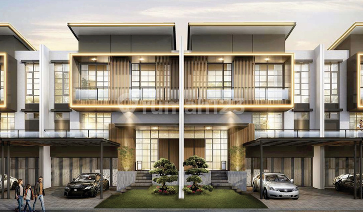 Installment Sale of 75 Million or 10m Okinawa Hiromi House in Pasir Putih Residence PIK2 - Sell Cluster House Okinawa 10x25 Hiromi at Pasir Putih Residences PIK 2