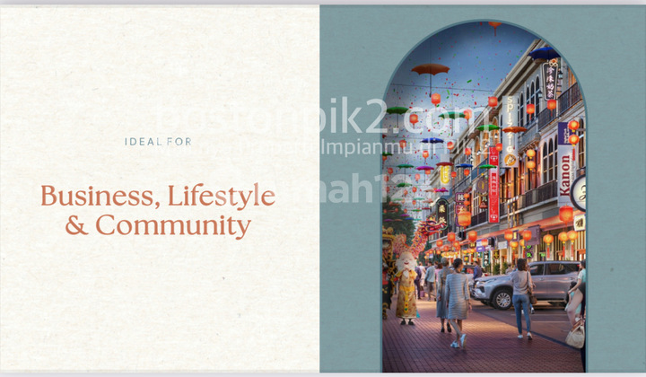 Jual Early Bird Rukan Ruko Baru Heritage New Lau Pa Sat Hadap Street Lake Pik 2 4,5x12,5 56 M2 2,5 Lantai 