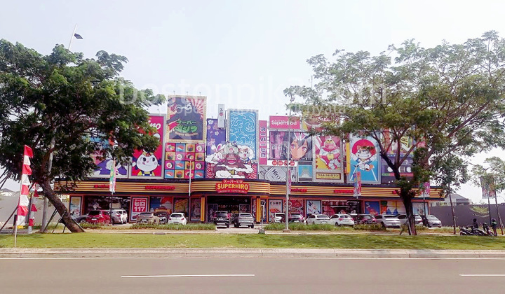 For Sale Only 33 Million Commercial Plot Pik2 4000 SQM Already Tenanted by Superhiro for 10 Years