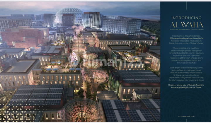 Sell Dubai Al Hawa Residence Dubai Expo City 68 M2 1 Bedroom by Emaar with 5-Year Installment Plan 1