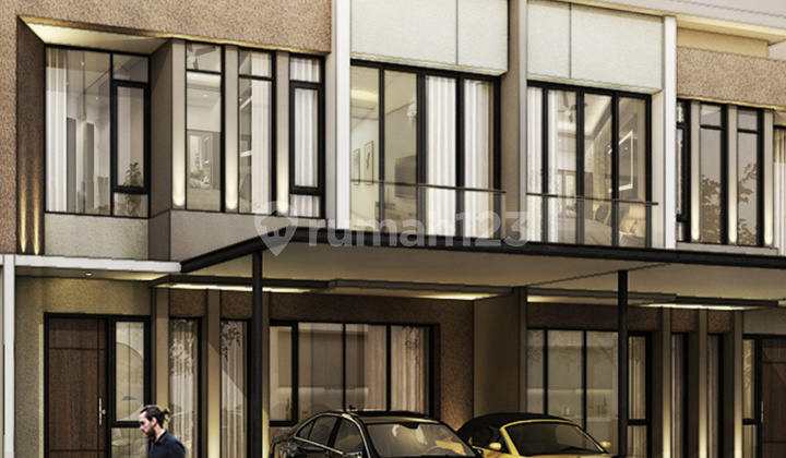 Jual Rumah Pik2 Cluster Dallas 80 M2 8x10 2 Lantai Type Olive - Sell House Milenial Cluster Dallas 80 Sqm 8x10 2 Floor Pik 2