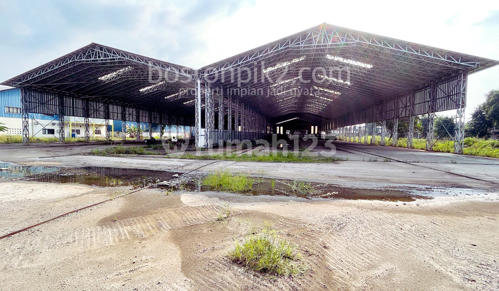Sewa Gudang Terbuka Tipar Cakung 5000 M2 Open Yard Jakarta Utara - Rent Warehouse Open Yard 5000 M2 Tipar Cakung North Jakarta