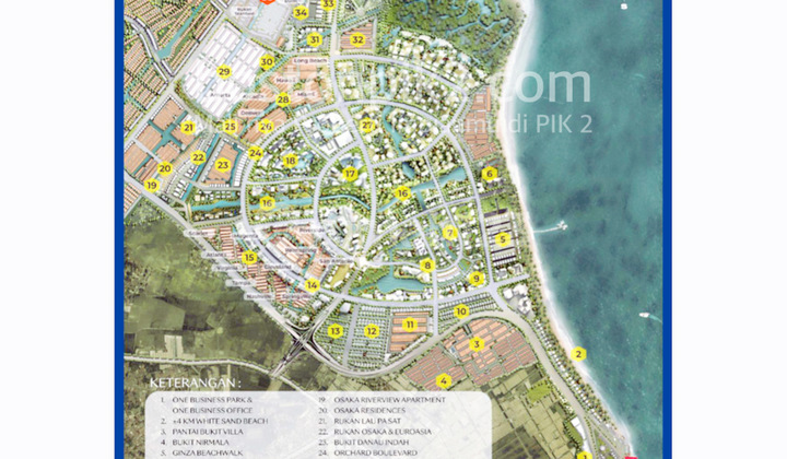 Jual Cicilan 26 Juta Rukan Harvard Street Pik 2 4,5x12,5 56 M2 3 Lantai Program Dp 0% Selama 24 Bulan