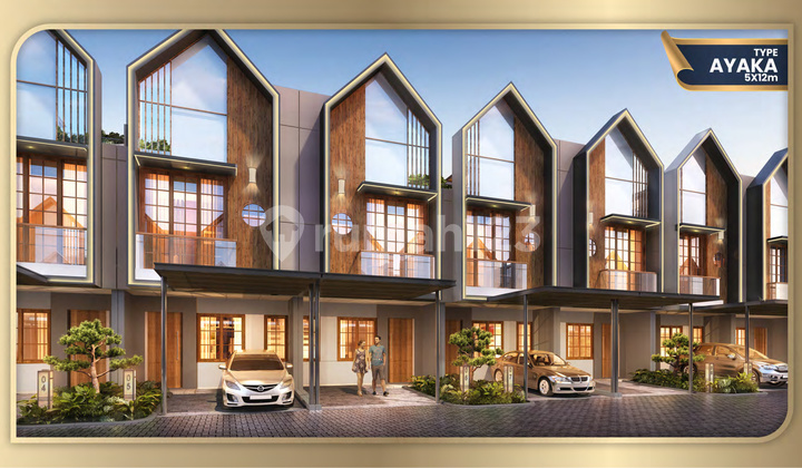 Jual Cicil 19 Juta Atau 2,6m Rumah Sapporo Residences 5x12 Ayaka 3 Lantai Samping Pasir Putih Villa Pik2 - Sell House Sapporo 5x12 Ayaka 3 Floor Side Of Pasir Putih Villa Pik 2