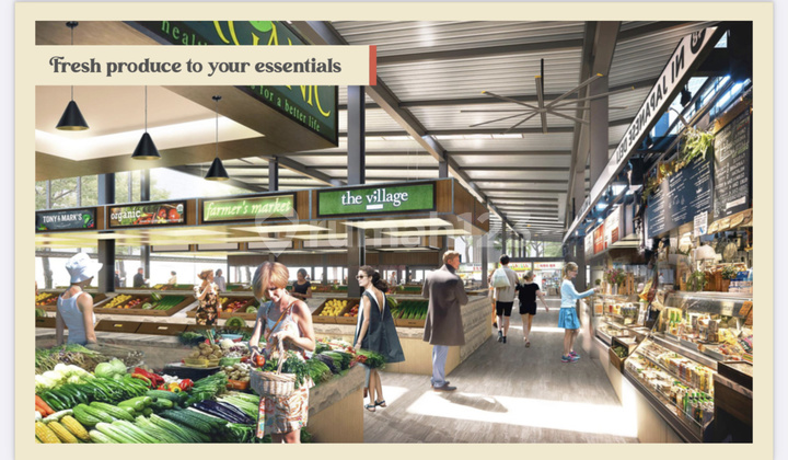 Jual Hanya 31 Juta Atau 3,7m Rukan Pasar 67 M2 4,5x15 Hoek 2 Lantai Samping Rumah Milenial Pik2 - Sell Shop House Fresh Market 2 67 Sqm 4,5x15 Corner 2 Floor Near Milenial House Pik 2