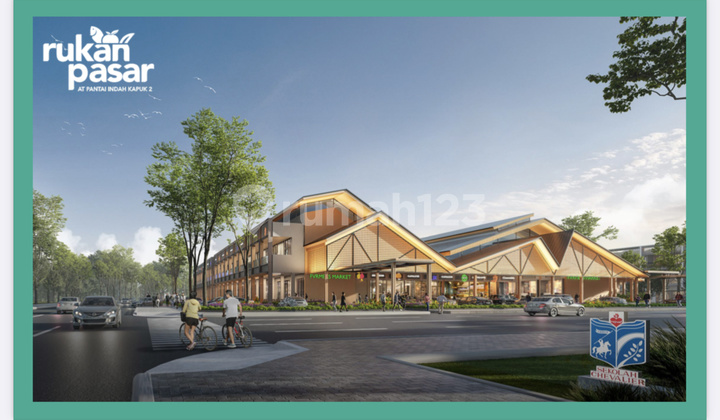 Jual Hanya 26 Juta Atau 3,3m Rukan Pasar Segar Milenial Depan Rumah Milenial Pik2 - Sell Shop House Fresh Market 2 Front Milenial House Pik 2