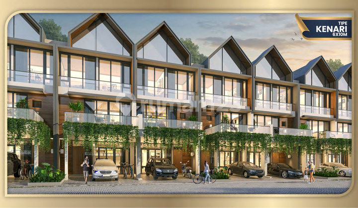 Jual Cicil 20 Juta Atau 2,7m Rumah Sapporo Residences 6x10 Kenari 3 Lantai Samping Pasir Putih Villa Pik2 - Sell House Sapporo 6x10 Kenari 3 Floor Side Of Pasir Putih Villa Pik 2