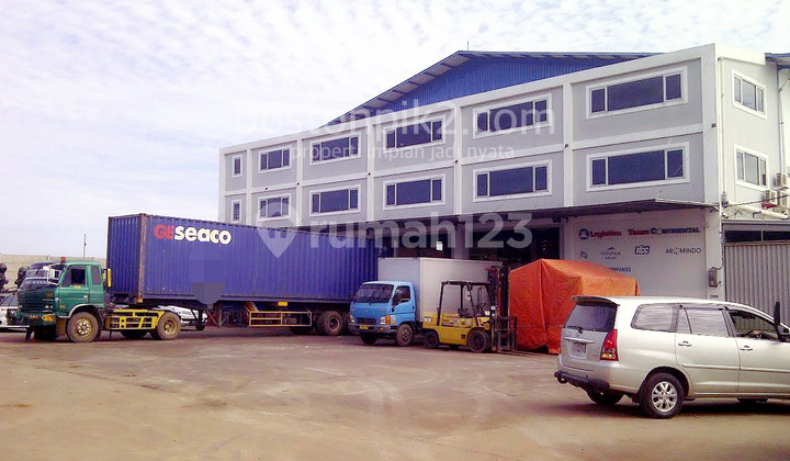 Sewa Gudang Rorotan Cakung 3000 M2 70x50 Ada Office - Rent Warehouse East Jakarta Rorotan Cakung 3000 Sqm 70x50 With Office