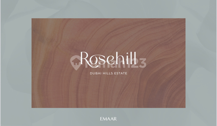 Jual Cicil 5 Tahun Apartemen Dubai Hills Estate Tower Rosehill Block B 2 Br 3a 110 M2 - Sell Apartment Dubai Hills Estate Rosehill 110 Sqm 2 Bedroom 3a By Emmar 2