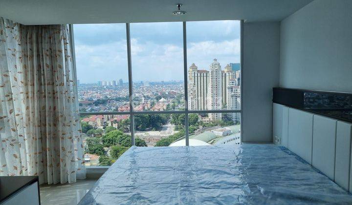kamar tidur brand new apartemen springhill sandal
