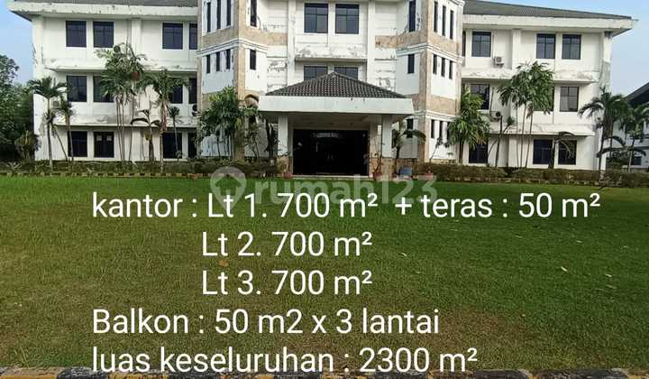 Quick sale, price reduced. Former Sandal Factory in Tangerang with 40 ft container access, industrial area and flood-free zone.
