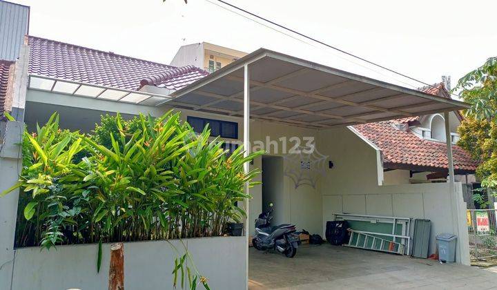 Rumah minimalis satu lantai di anggrek loka BSD  1