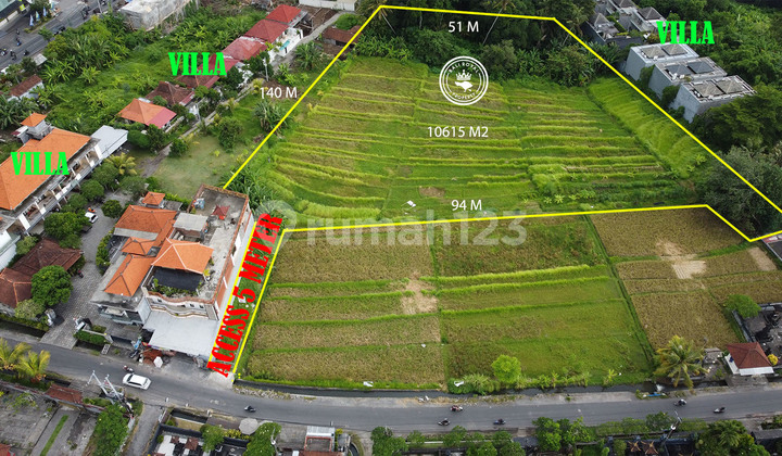 Tanah 10615 m2 SHM Nyanyi dekat pantai Nyanyi Tanah 10615 m2 SHM Nyanyi dekat pantai Nyanyi