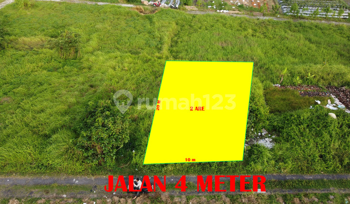 Land 200 m2 Kapal, Badung 100 meters from DPS-Gilimanuk Road.