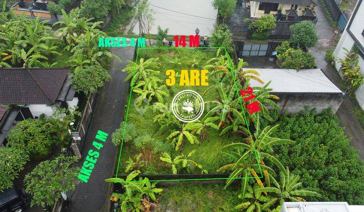 Sewa Tanah Strategis di Lingkungan Villa Asri View Sawah Gunung, Lokasi Dekat Canggu 2