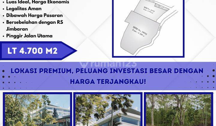 Investasi Emas di Jimbaran Tanah Pinggir Jalan Utama 1