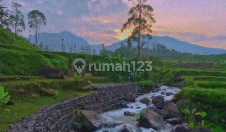 villa di cimaung puntang view gunung ada sungai