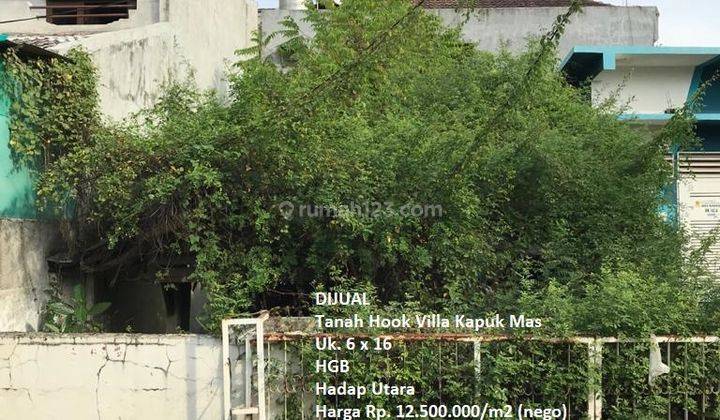 Dijual Tanah Hook Villa Kapuk Mas  1