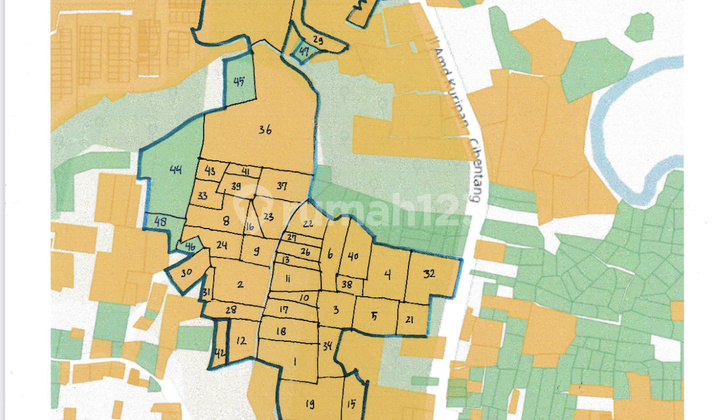 Dijual Tanah 7Ha Ciseeng Cocok untuk Perumahan Hanya 500Rb/M