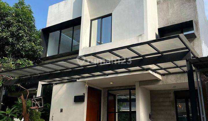 Rumah Modern Minimalis Siap Huni Dalam Cluster Bintaro Jaya Sektor 9 1