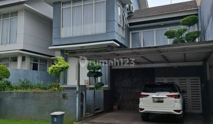 Dijual rumah modern minimalis di kebayoran residence bintaro jaya sektor 9 - 030 1