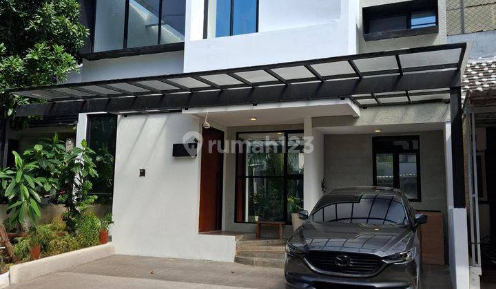 Rumah Modern Minimalis Siap Huni Dalam Cluster Bintaro Jaya Sektor 9 1