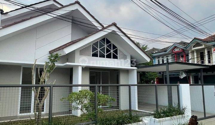 Rumah bagus semi furnish dalam komplek sayap soekarno hatta 2