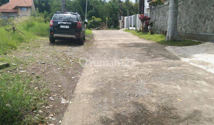 Tanah datar siap bangun di geger kalong bandung 1