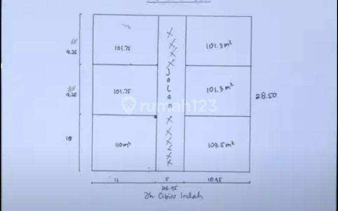 Tanah kavling murah ada 6 di cibiru dekat upi 2