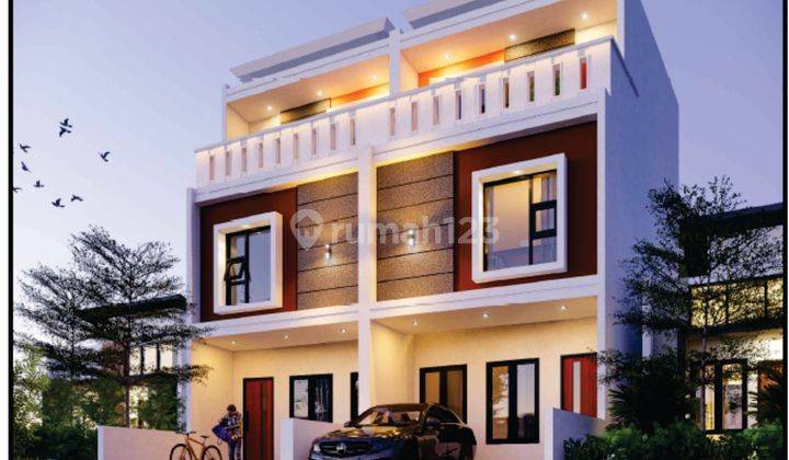 Non.629 Rumah New 3 Lantai green Ville Jakarta Barat  1