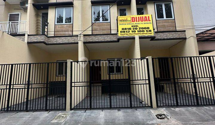 Non.570 Rumah Murah Jln 2 Mobil, 3 Lt Taman Ratu Jakarta Barat  2