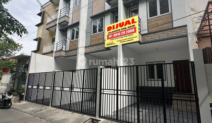 Non.570 Rumah Murah Jln 2 Mobil, 3 Lt Taman Ratu Jakarta Barat  2