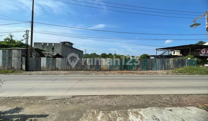 Kaveling Komersial Siap Bangun Dan Sudah Padat, di Jl Raya Cisauk Bsd