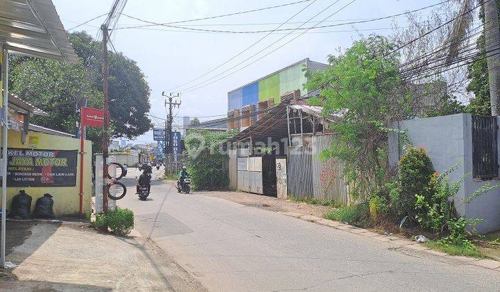 Dijual Tempat Usaha Atau Gudang,barat Laut,di Jln Raya Cijengir Binong 2