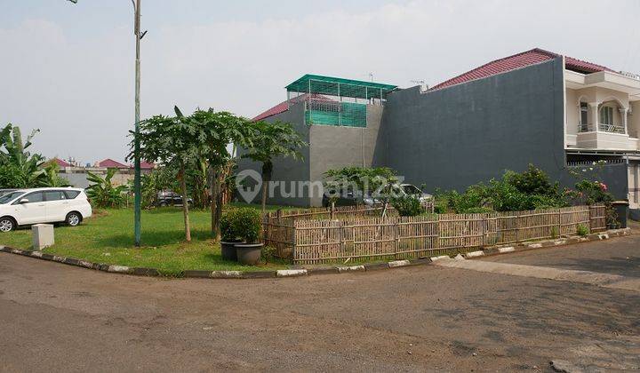 Kaveling Siap Bangun, Hoek, Utara Dan Timur, di Cluster Taman Golf 2