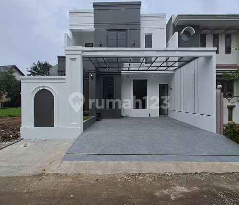 Rumah Baru, Design American Classic, 2 LT, di Perum Kencana Loka BSD
