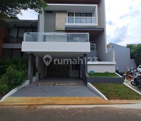 Dijual Brand New House, Minimalis Modern, 3 Lantai, di Cluster The Green Bsd 1