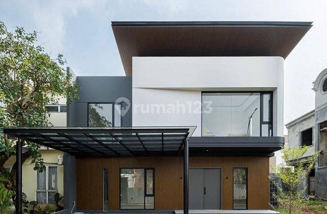 Rumah Bangunan Mandiri, Hoek, Selatan Timur, di Cluster The Icon Bsd 1