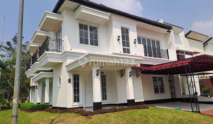 Rumah Baru, American Classic, Hoek, Utara,di Cluster Western Cosmo Bsd 2