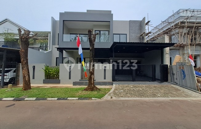 Rumah Baru, mewah, Renovasi, Minimalis Modern, di Perum Puspita Loka 
