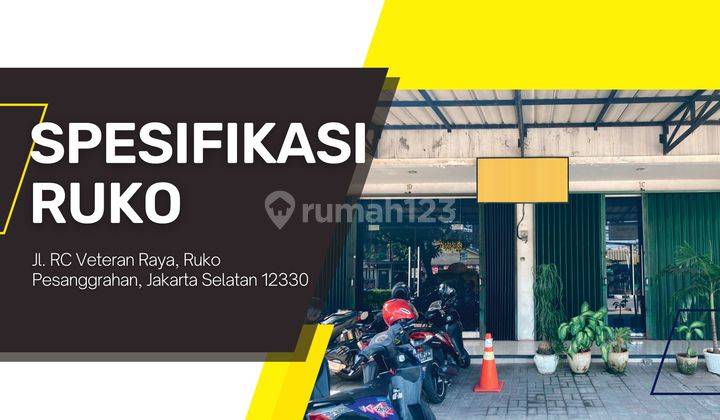 Dijual Ruko Gandeng Rempoa Veteran Bintaro  1